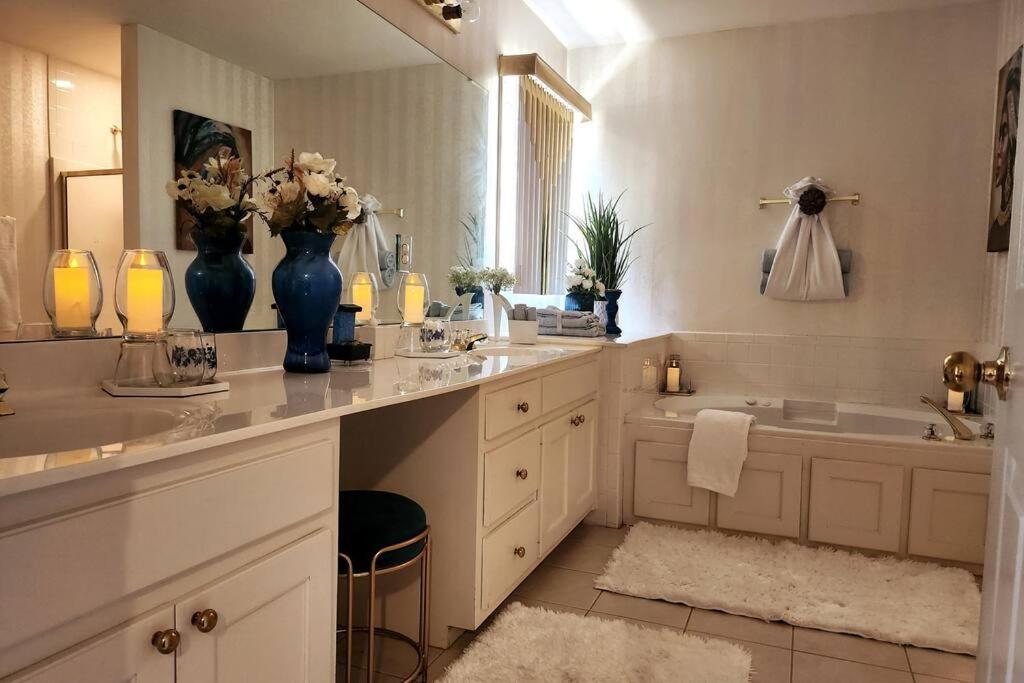 Villa 2,298Sqft-King Bed-Bbq-Gbps-W/D Snellville Esterno foto