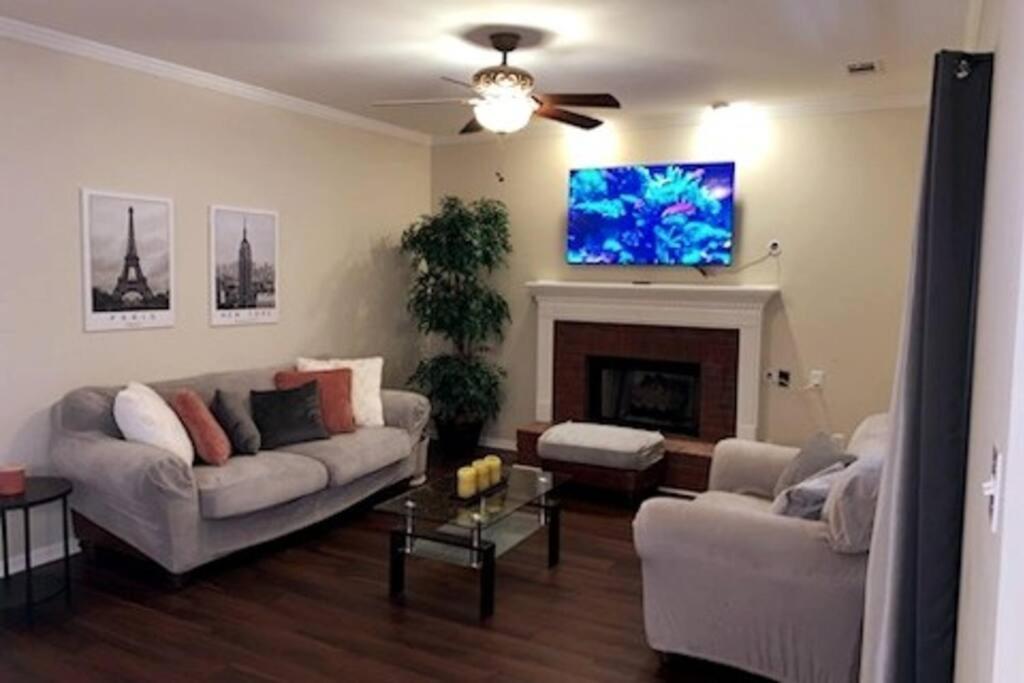Villa 2,298Sqft-King Bed-Bbq-Gbps-W/D Snellville Esterno foto